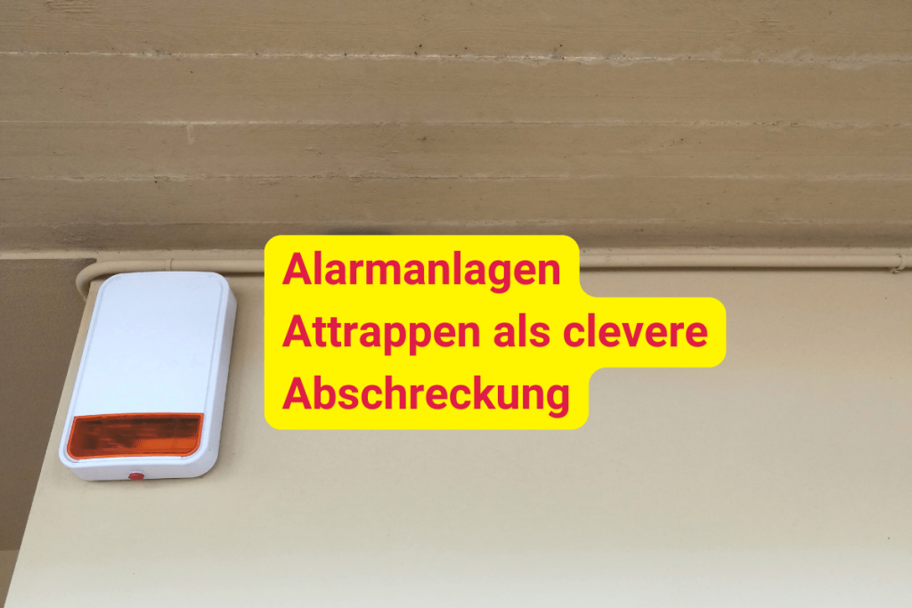 Die cleversten Alarmanlagen-Attrappen für Häuser – wie realistische Dummy-Systeme Einbrecher abschrecken